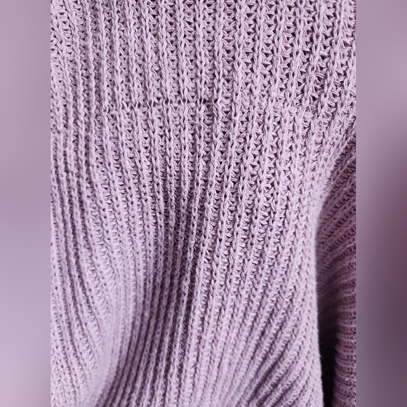 SHEIN Ribbed Turtleneck Sweater and Skirt Set. Pink. Size: Small (4) - Picture 12 of 12